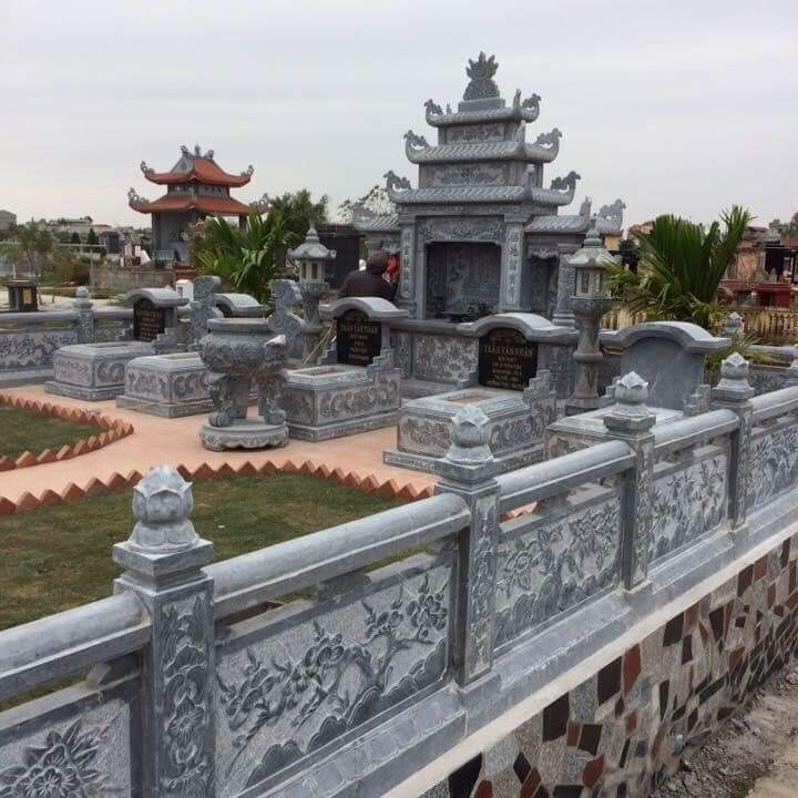 Xây dựng lan can đá