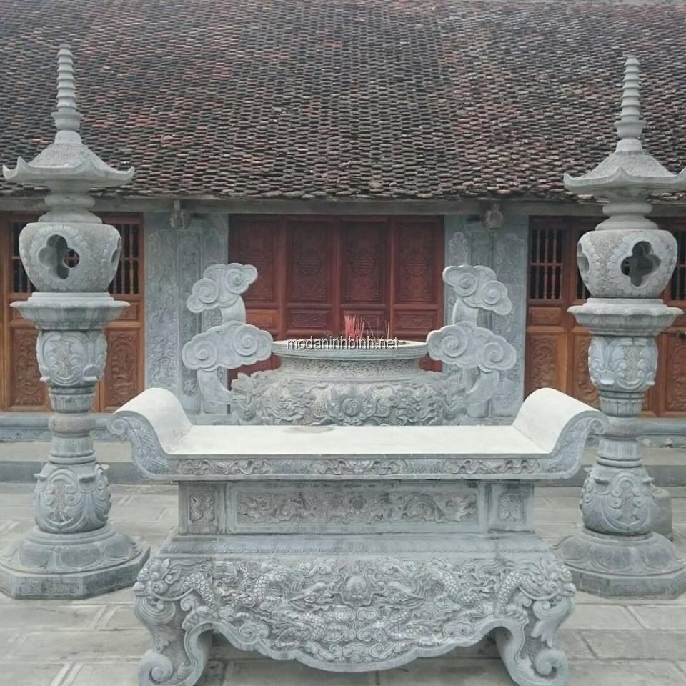 Thi công bàn thờ đá - bàn lễ đá